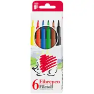ICO: Igel 300 farbige Filzstift-Set 6 Stück