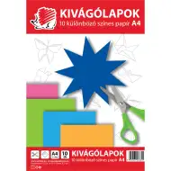 ICO: Igel-Ausschneidebogen im A4-Format, 10 Blatt