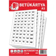 ICO: Igel-Buchstabenkarten A5, 4 Blatt