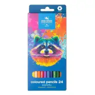 ICO: Koh-I-Noor 3554 Sechseckiger Buntstift in Waschbärbox, 24 Stück
