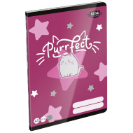 ICO: LizzySuli Kittok Stars Purrfect kariertes Heft A5 27-32