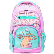 ICO: LizzySuli Lollipop Capybara Active+ ergonomische Schultasche/Rucksack 30x43x21,5 cm