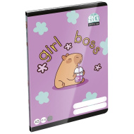 ICO: LizzySuli Lollipop Capybara kariertes Heft A5 27-32