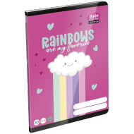 ICO: LizzySuli Lollipop Rainbow kariertes Heft A/5 27-32