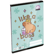 ICO: Lizzysuli Lollipop Capybara liniertes Heft für die 3. Klasse, A5, 12-32
