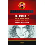 ICO: Progresso Graphitstift 8911/8B 12 Stk. Koh-I-Noor