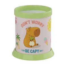 ICO: Stiftehalter mit Capybara-Motiv