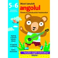 Ich lerne gerade... ein englisches Fähigkeitsentwicklungsheft mit Aufklebern für 5-6-Jährige.