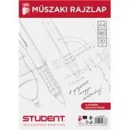 Ico: Student technisches Zeichenpapier im A4-Geschenkordner