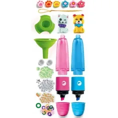 Idea! Mini-Textmarker-Herstellungsset mit niedlichen Tieren - Clementoni Bild 2