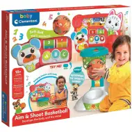Interaktives Basketballbrett mit weichem Ball – Clementoni Baby