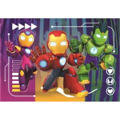 Iron Man und seine Freunde 60-teiliges Supercolor-Puzzle - Clementoni Bild 2