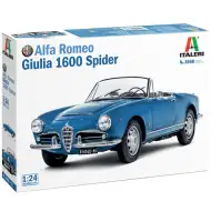 Italeri 1/24 Alfa Romeo Giulia 1600 Spider Automodellbausatz