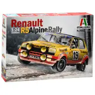 Italeri 1/24 Renault R5 Alpine Rally Automodellbausatz