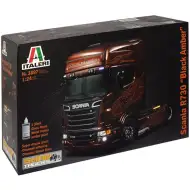 Italeri 1/24 Scania R730 Black Amber LKW-Modellbausatz