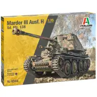 Italeri 1/35 Marder III Ausf. H Sd.Kfz.138 Panzerbausatz
