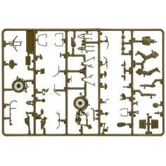 Italeri 1/35 U.S. Motorräder 2 Stück Militärmotorrad Modellbausatz Bild 3