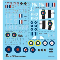Italeri 1/48 Hurricane Mk.IIC Flugzeugmodellbausatz Bild 3