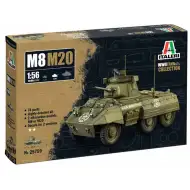 Italeri 1/56 M8/M20 Panzer Modellbausatz