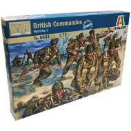 Italeri 1/72 Britische Kommandos Britische Militärfiguren Modellbausatz