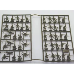 Italeri 1/72 Deutsche Afrikakorps Deutsche Militärfiguren Modellbausatz Bild 2
