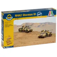 Italeri 1/72 M4A2 Sherman III Panzer 2er-Modellbausatz