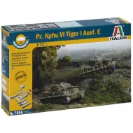 Italeri 1/72 Pz. Kpfw. VI Tiger I Ausf. E Tiger Panzer 2er Modellbausatz