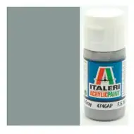 Italeri Flat Medium Grey (4746AP) - Matt Mittelgrau Modellbaufarbe 20ml