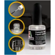 Italeri Pinselmodellkleber 15ml - mit dickem Pinsel