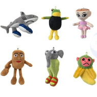 Italian Brainrot Plüschfigur, 28 cm, verschiedene Ausführungen, 1 Stück