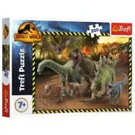 Jurassic World: Dinosaurier aus dem Jurassic Park 200-teilige Puzzle - Trefl