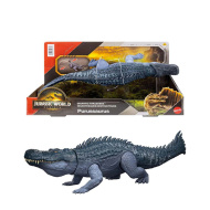 Jurassic World: Riesiger angreifender Purussaurus-Dinosaurier mit Geräuschen – Mattel