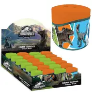 Jurassic World: Velociraptor Doppelspitzer mit Behälter 1 Stk