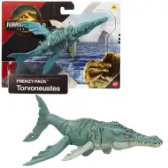 Jurassic World: Wiedergeburt Frenzy Pack Torvoneustes Dinosaurier-Figur – Mattel