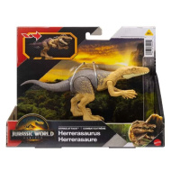 Jurassic World: Wiedergeburt Strike Attack Herrerasaurus angreifende Dinosaurier-Figur - Mattel
