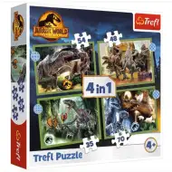 Jurrasic World 4-in-1 Puzzle - Trefl