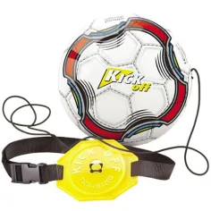 Kick Off - Am Gürtel befestigter Gummi-Fußball 23 cm Bild 2