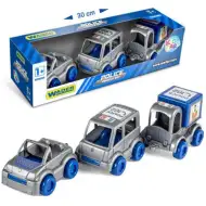 Kid Cars Polizeifahrzeuge 3er-Set - Wader