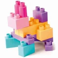 Kids Blocks Pastell Bausteine 50-tlg. Set - Wader Bild 4