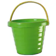 Kleiner gewellter Eimer 0,75l - D-Toys