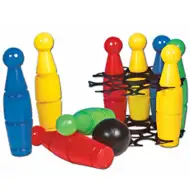 Kleines Kegel-Set 9-tlg. - D-Toys