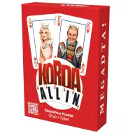 Korda All-in Klassisches französisches Kartenspiel (52 Karten + 3 Joker)
