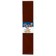 Krepppapier in Braun 50x200cm