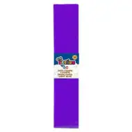Krepppapier in lila Farbe 50 x 200 cm