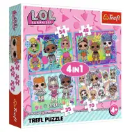 L.O.L Surprise Puppen 4-in-1 Puzzle - Trefl