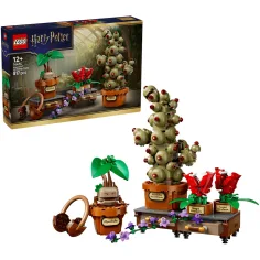 LEGO® Harry Potter™: Pflanzen des Kräuterkundeunterrichts in Hogwarts (76474)