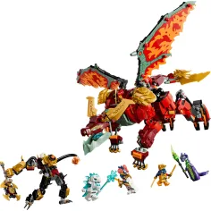 LEGO® Ninjago: Wyldfyres transformierbarer Drachenroboter (71868) Bild 2