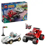 LEGO® Sonic the Hedgehog™: Silvers Auto gegen Knuckles’ Monstertruck (77118)