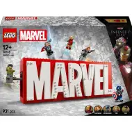 LEGO® Super Heroes: MARVEL Logo und Minifiguren (76313)