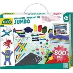 LENA: Jumbo Bastel-Kreativ-Spielset, 800-teilig